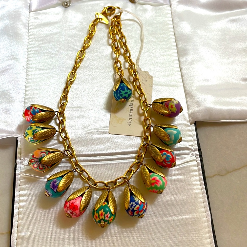 Lenora Dame - Nostalgic Floral Choker